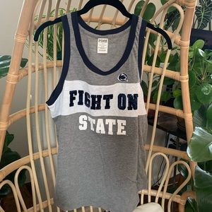 VS Pink Fight on Penn State sequin tank